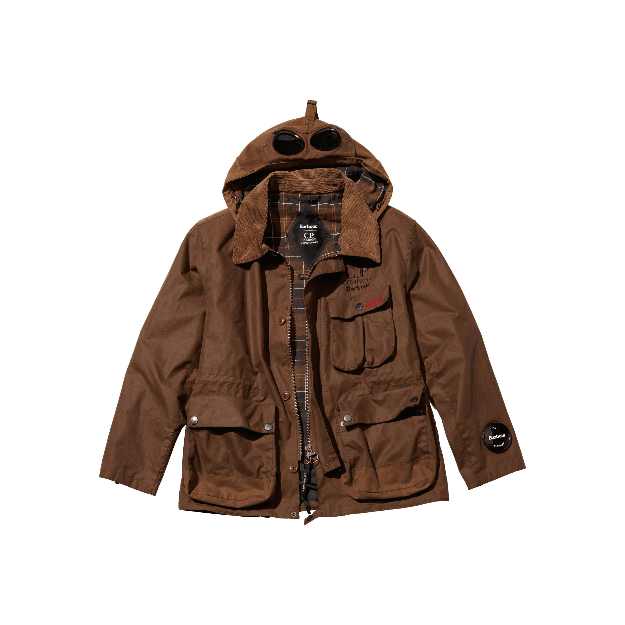 Rubber flax Goggle Jacket | ARCHIVE CPCOMPANY