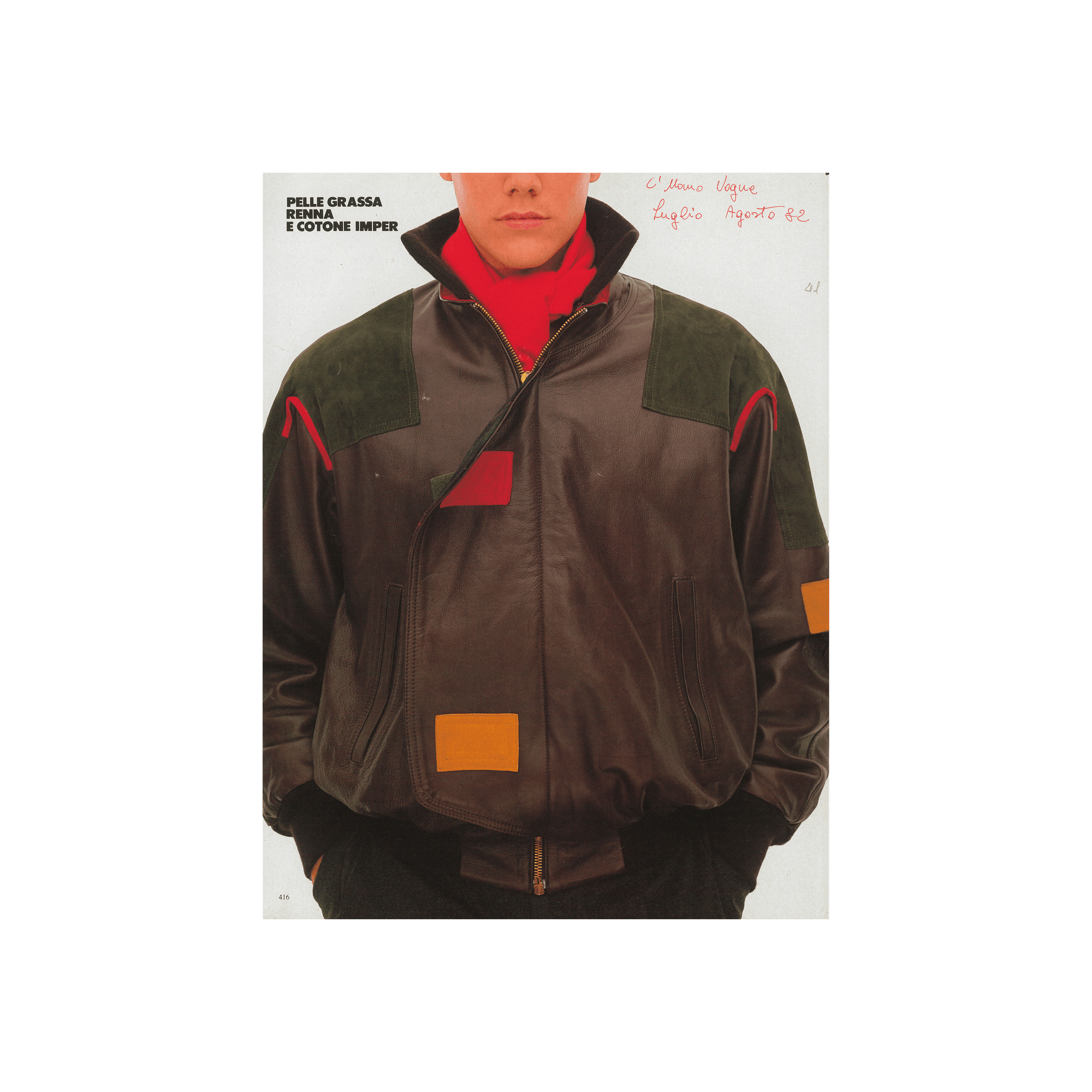 L UOMO VOGUE LUGLIO AGOSTO 1982 41 FEAT