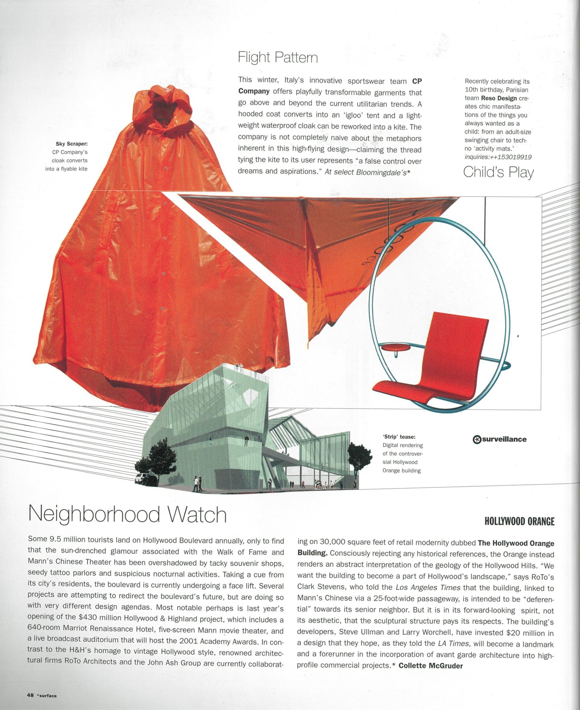Magazine Transformable Kite Parka 1999