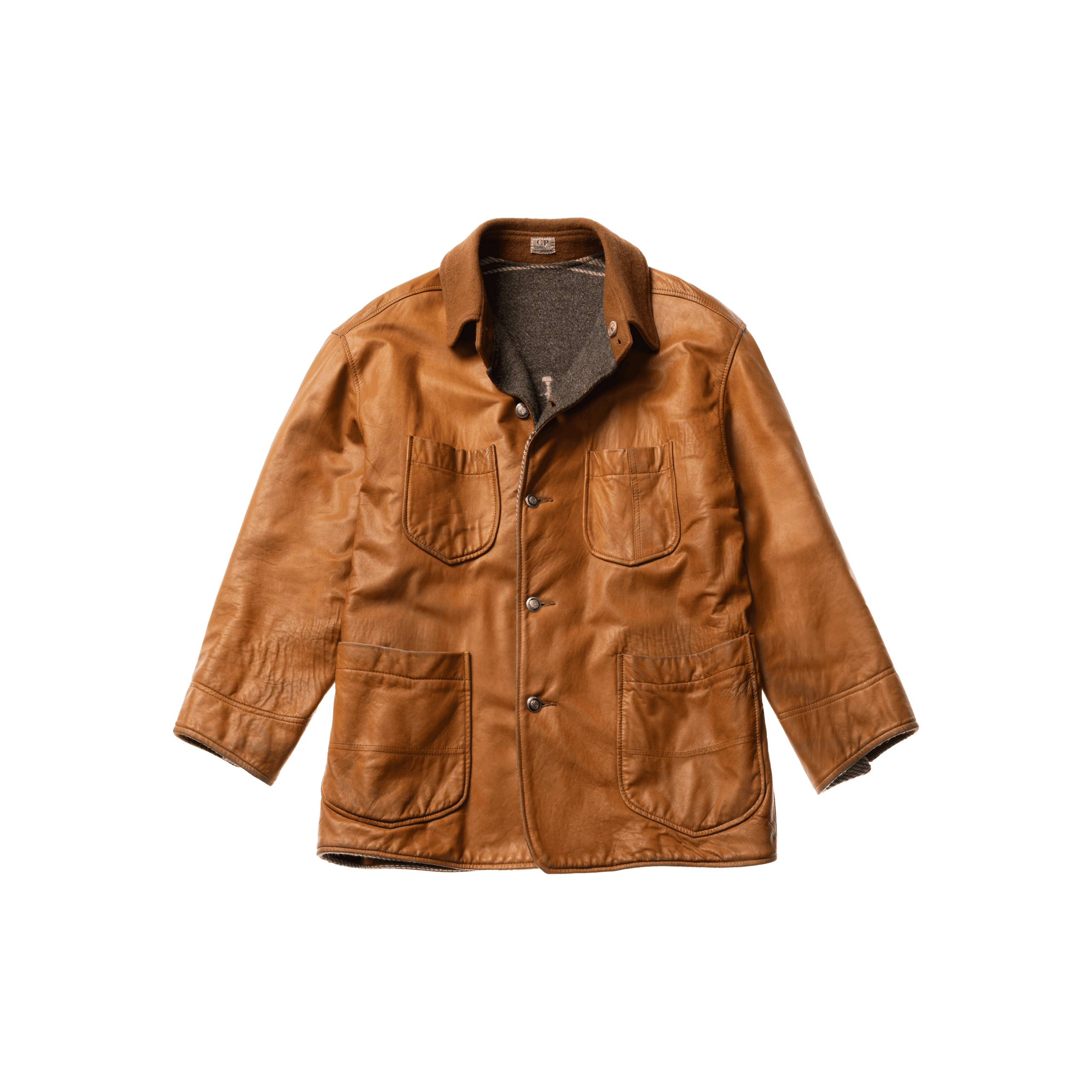 Sheepskin nylon mixed jacket | ARCHIVE CPCOMPANY