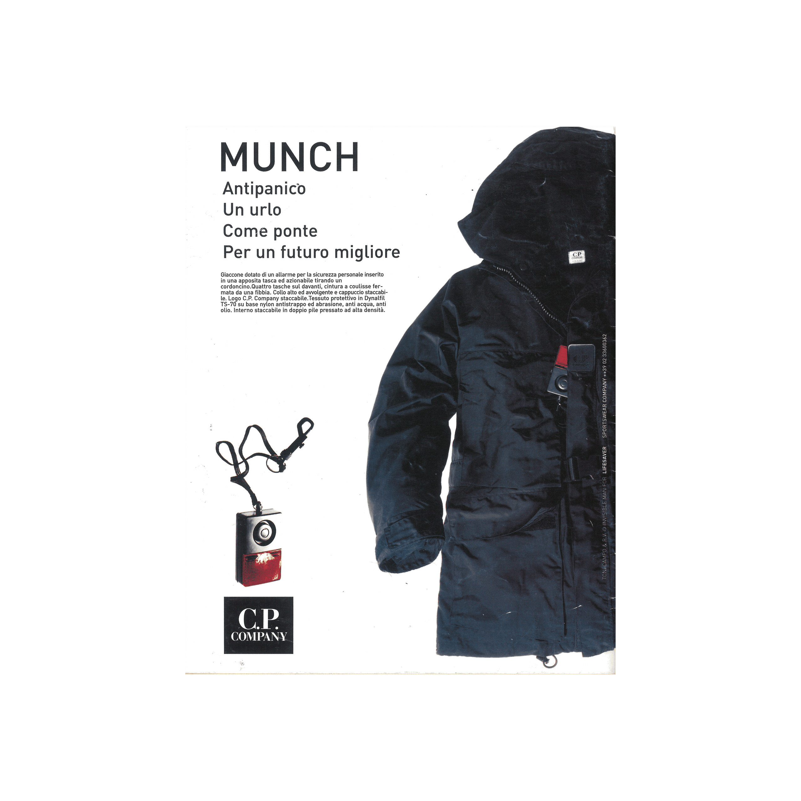 Magazine munch jacket 1998 Primo Piano Magazine