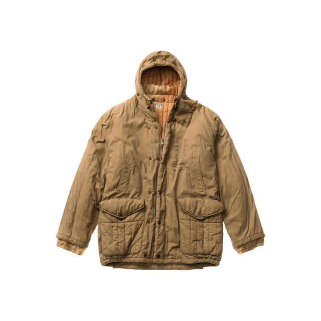 50 Fili insulated parka garment dyed